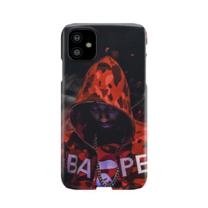 Pnb Rock Bape Fire Phone Case