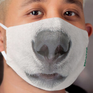 Polar Bear Snout Cloth Face Mask