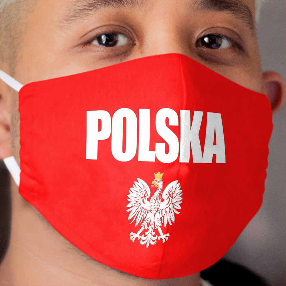 Polish Cloth Face Mask Poland Cloth Face Mask Polska Face Cover Cloth Face Mask