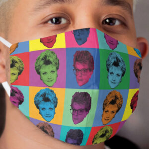 PopArt Jessica Fletcher Cloth Face Mask