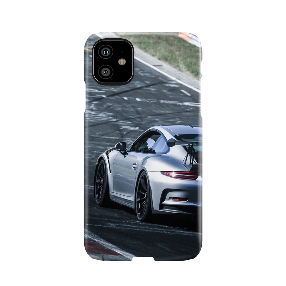 Porsche Gt3.Rs (991) On The Nurburgring Nordschleife Phone Case