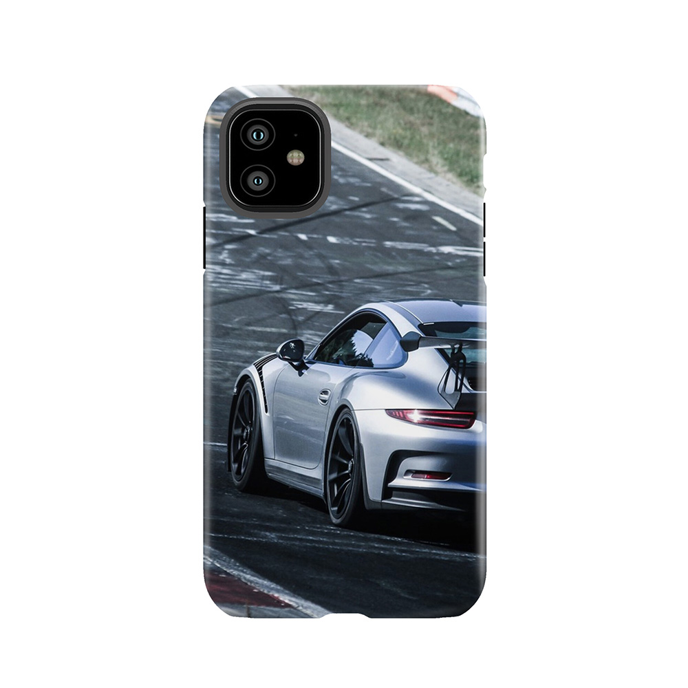 Porsche Gt3.Rs (991) On The Nurburgring Nordschleife Tough Phone Case