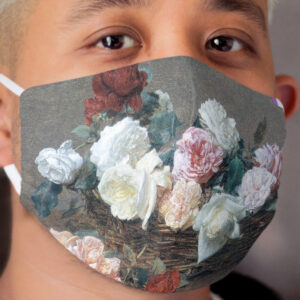 Power Flowers Cloth Face Mask