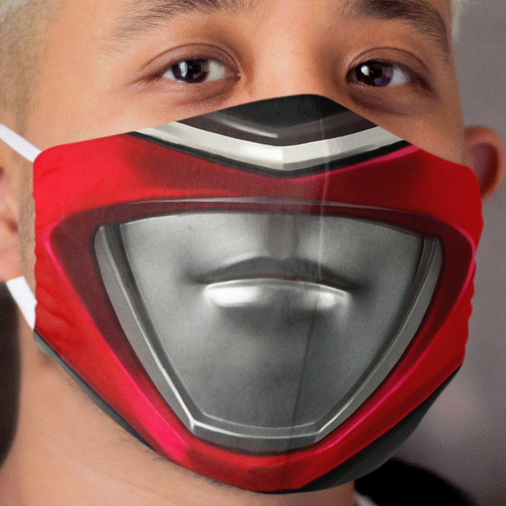 POWER RANGERS - RED RANGER Cloth Face Mask
