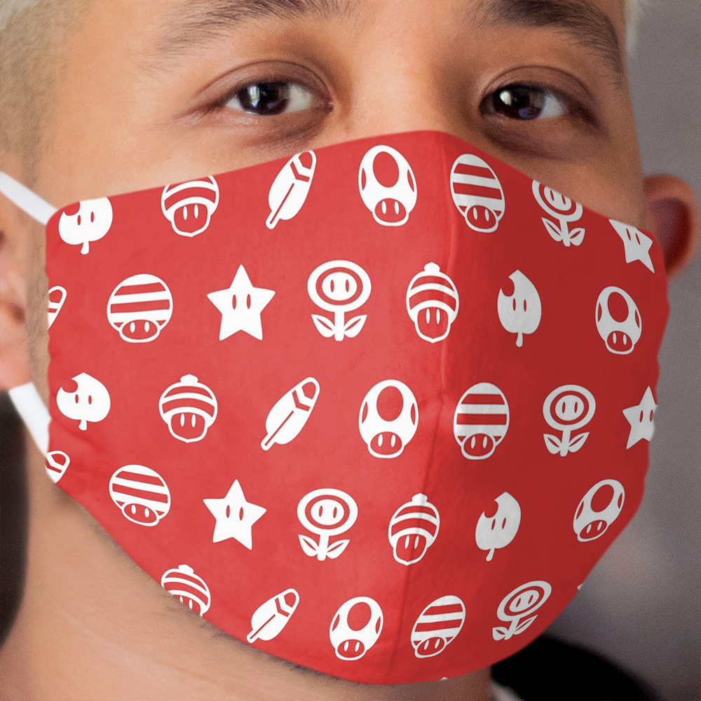 Powerups Cloth Face Mask