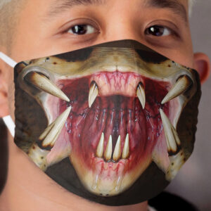 Predator Alien Open Jaws face Cloth Face Mask
