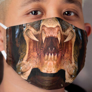 predator mouth Cloth Face Mask