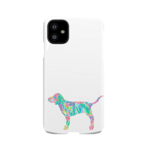 Preppy Lilly Dog Phone Case