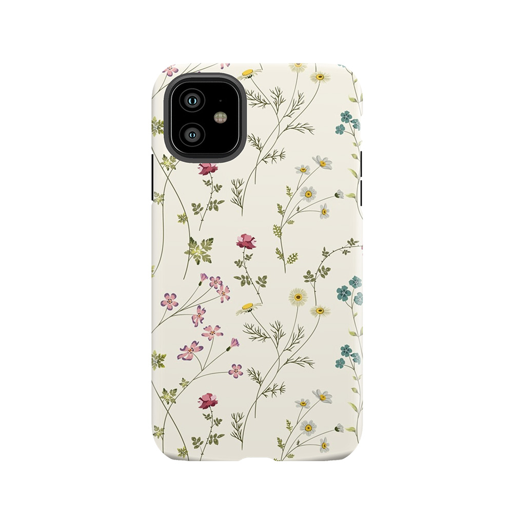Pressed Flowers Tough Phone Case