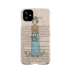 Pride And Prejudice Chapter One. Elizabeth Bennet Phone Case