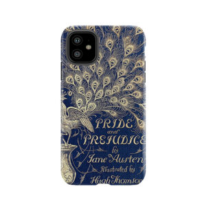 Pride And Prejudice Peacock Edition Book Cover Tough Phone Case