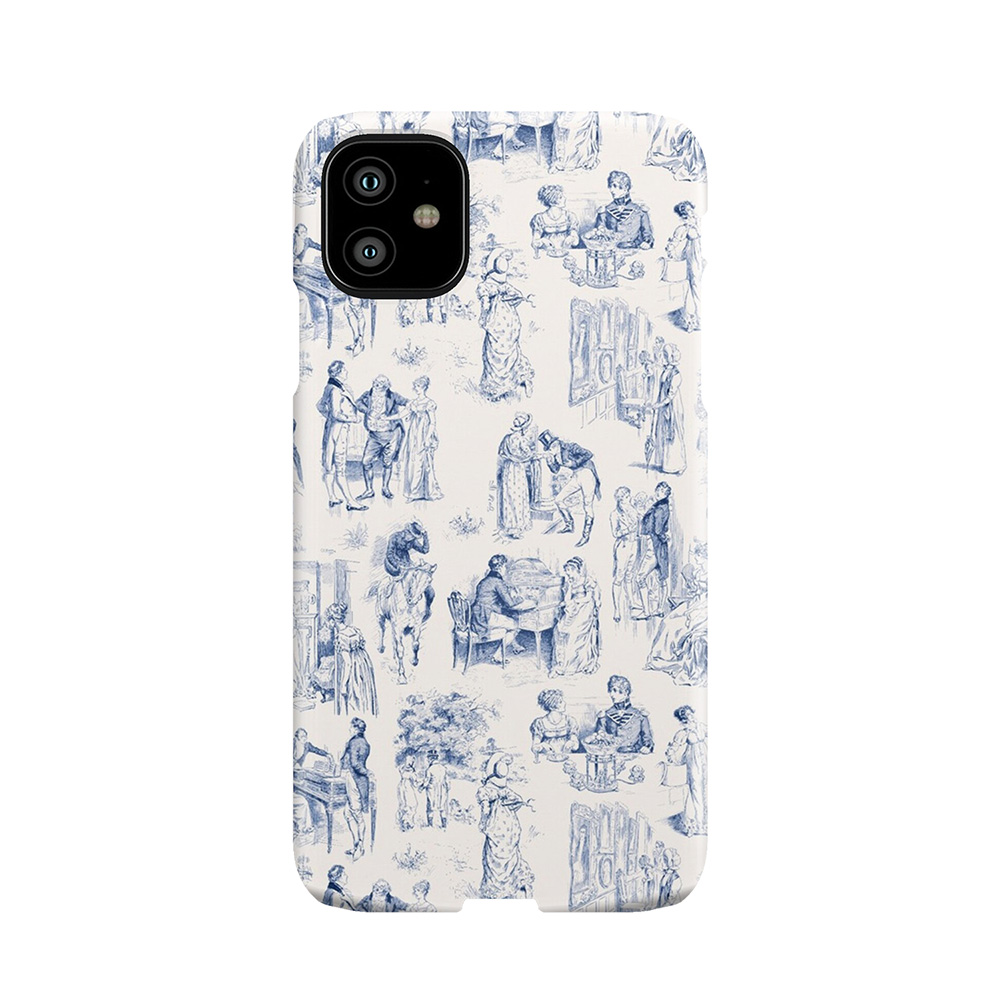 Pride And Prejudice Toile Phone Case