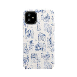 Pride And Prejudice Toile Tough Phone Case