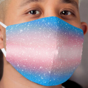 Pride (Trans!) Flag Cloth Face Mask