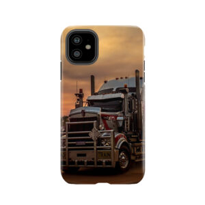 Prime Mover Kenworth Truck At Sunset Tough Phone Case