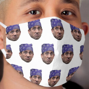 Prison Mike from The Office Pattern Cloth Face Mask