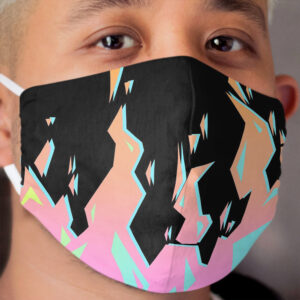 Promare Burnish Flames Cloth Face Mask