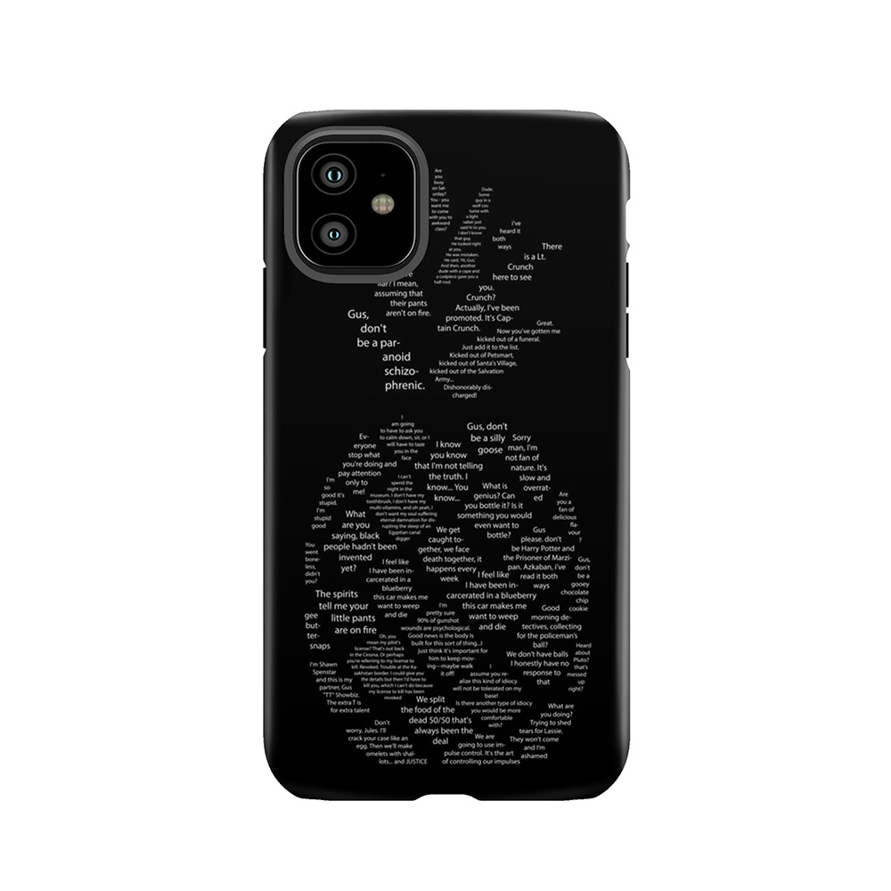 Psych Quotes Pineapple Tough Phone Case