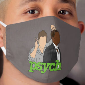 Psych - Shawn & Gus Cloth Face Mask