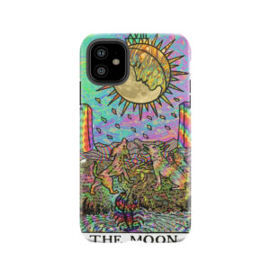 Psychadelic Tarot- The Moon Tough Phone Case