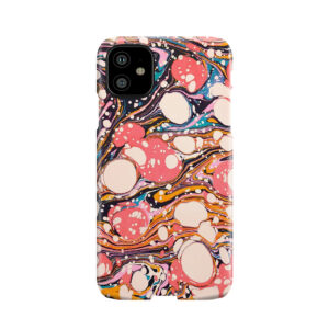 Psychedelic Retro Marbled Paper Pepe Psyche Phone Case