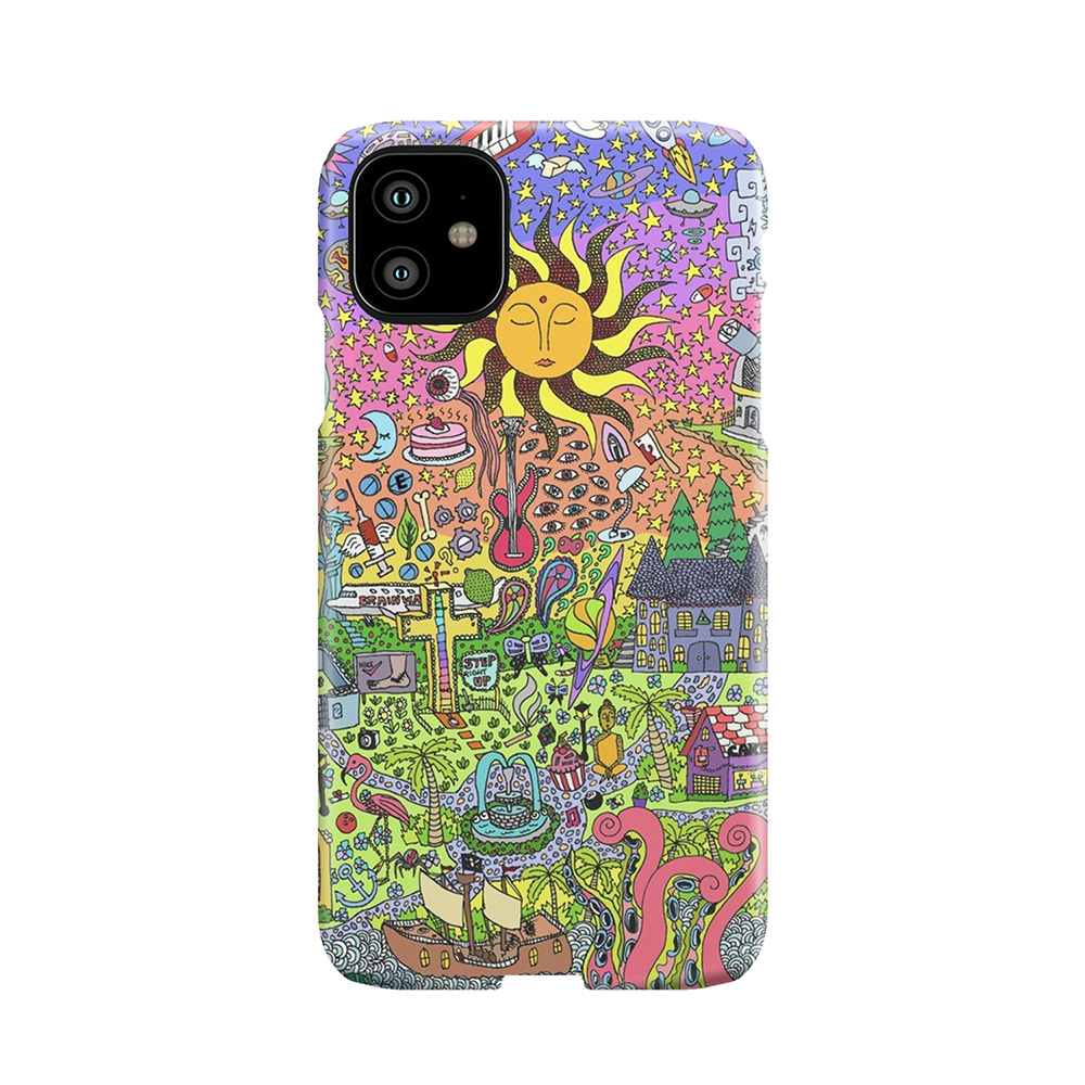Psychedelic Sunset Phone Case