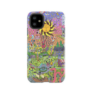 Psychedelic Sunset Tough Phone Case