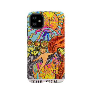 Psychedelic Tarot Card 'The Sun' Tough Phone Case