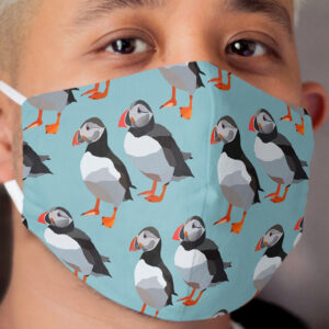 Puffin pairs Cloth Face Mask