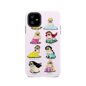 Pug Princesses Tough Phone Case