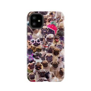 Pugs, Pugs, Pugs Tough Phone Case