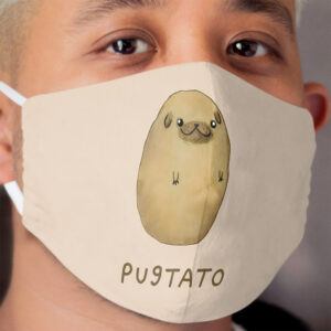 Pugtato Cloth Face Mask