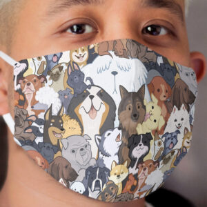 Pupper Party Cloth Face Mask