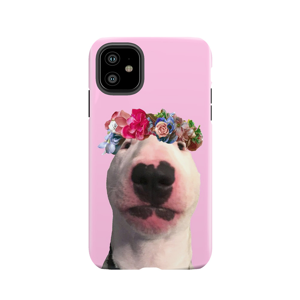 '@Puppernelson: Flower Child Tough Phone Case