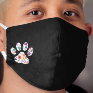 Puppy Paw Cloth Face Mask
