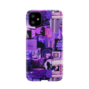 Purple Aesthetic Collage 2 Phone Case