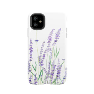 Purple Lavender Tough Phone Case