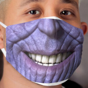 Purple Man Cloth Face Mask