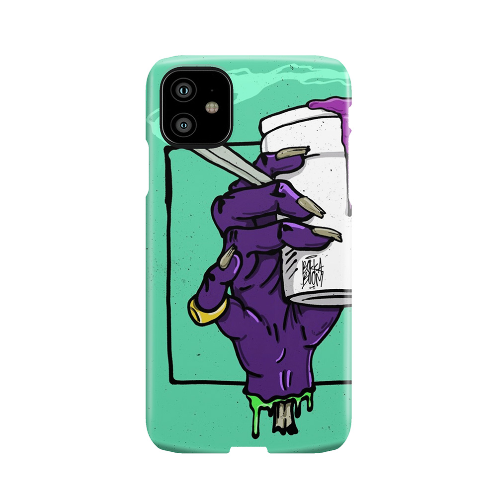 Purple Monster Phone Case