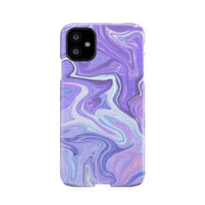 Purple Paint Holographic Phone Case