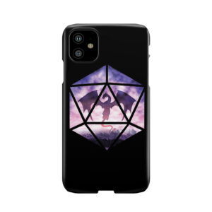 Purple Sky Dragon D20 Phone Case