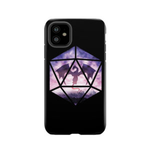 Purple Sky Dragon D20 Tough Phone Case