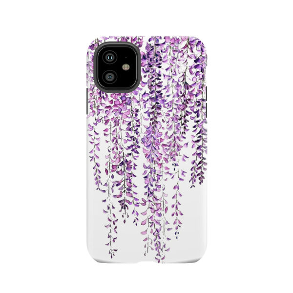 Purple Wisteria In Bloom Tough Phone Case