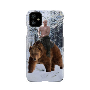 Putin On A Bear Phone Case