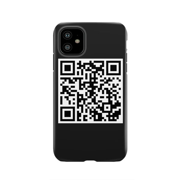 QR Rick Rolled Tough Phone Case