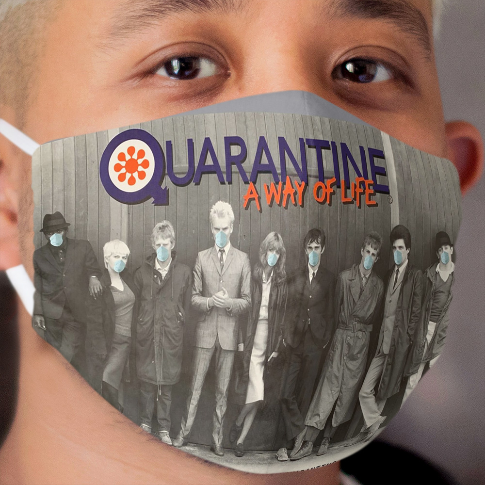 QUARANTINE - A WAY OF LIFE Cloth Face Mask