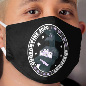 Quarantine Survivor 2020 Cloth Face Mask