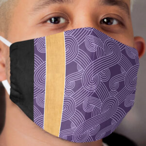 Quarian Swirls Cloth Face Mask