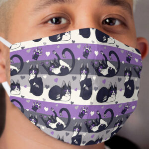Queer Kitties - Asexual Cloth Face Mask