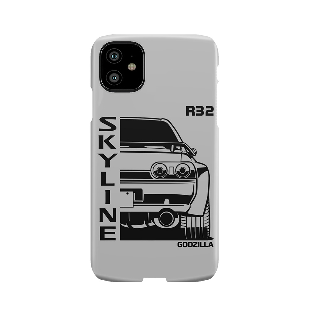 R32 Skyline Gtr, Japanese Racecar, Godzilla Car, Car Lover, Car Guy, Car Fan, Car Enthusiast, Gearhead, Petrolhead, Jdm Lover Gift Phone Case